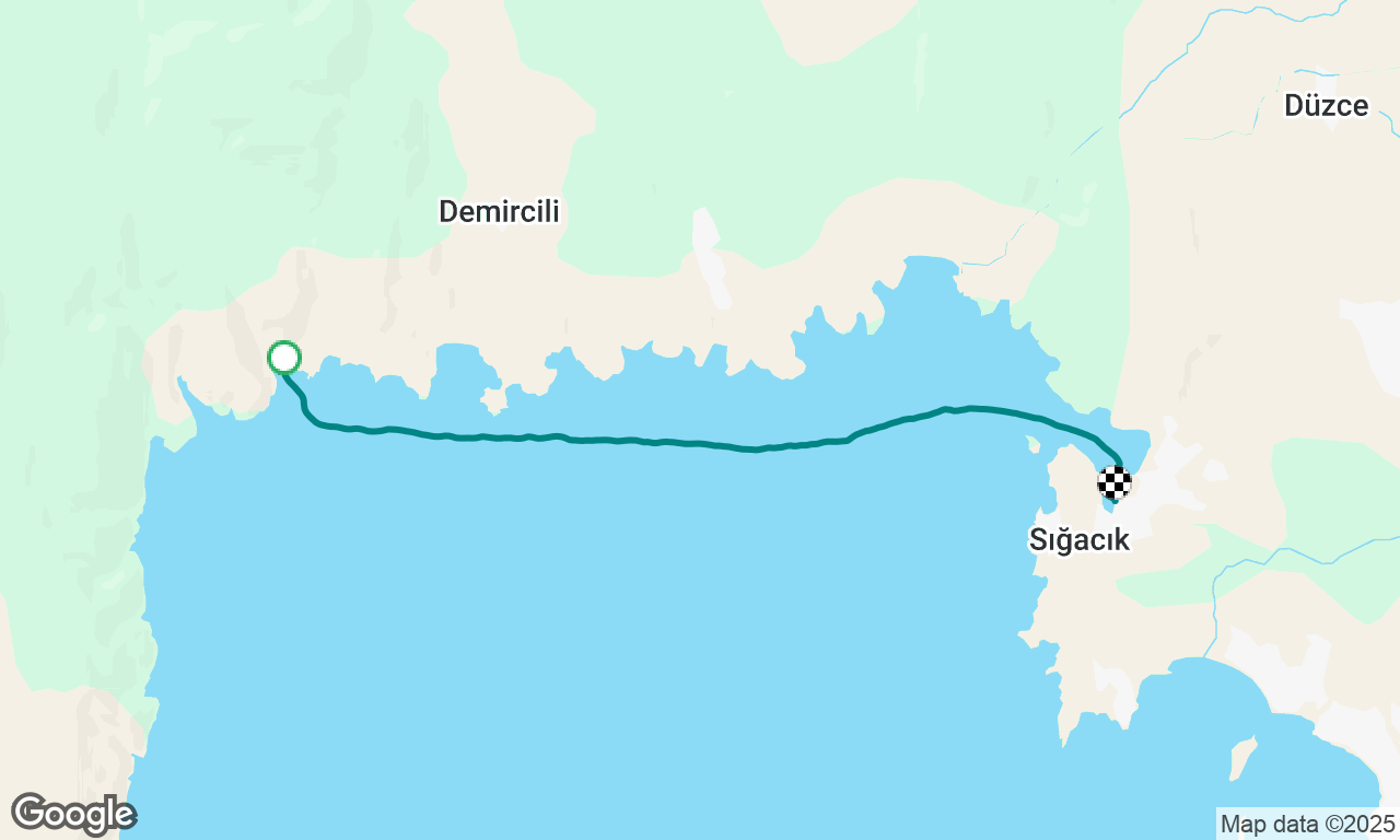Boating and swimming in Sığacak
