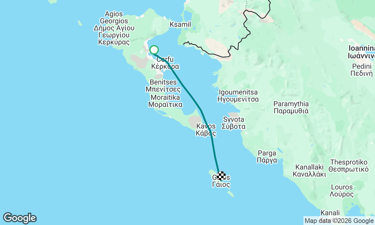 Voyage map