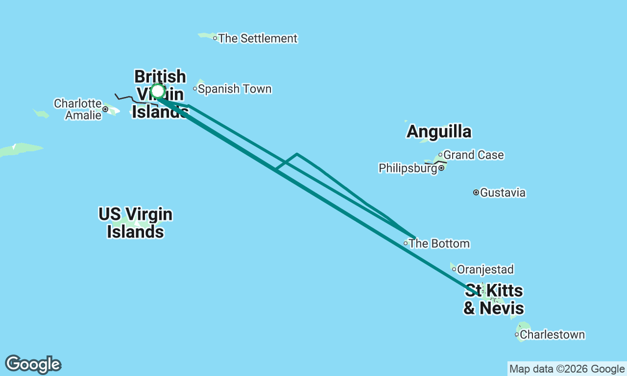 Voyage map