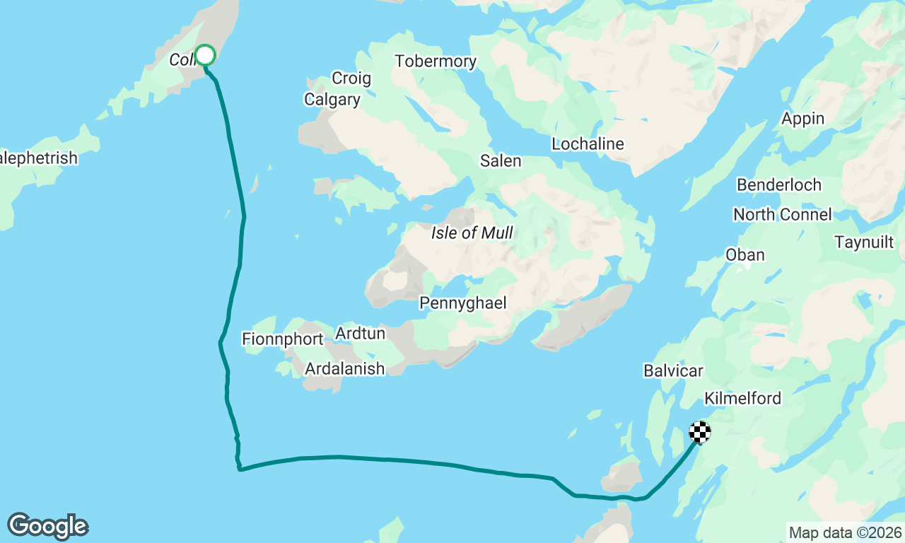 Voyage map