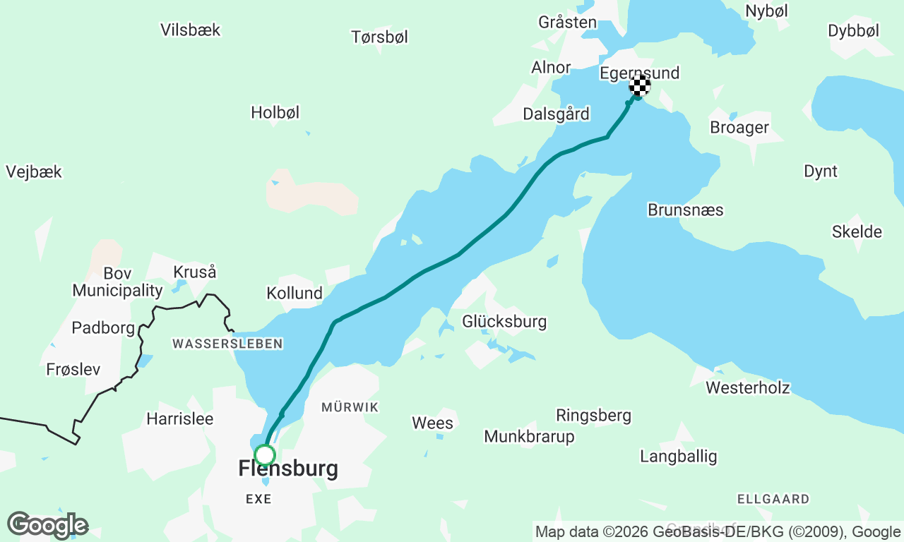 7.4 kN mit Markus nach Marina minde 
