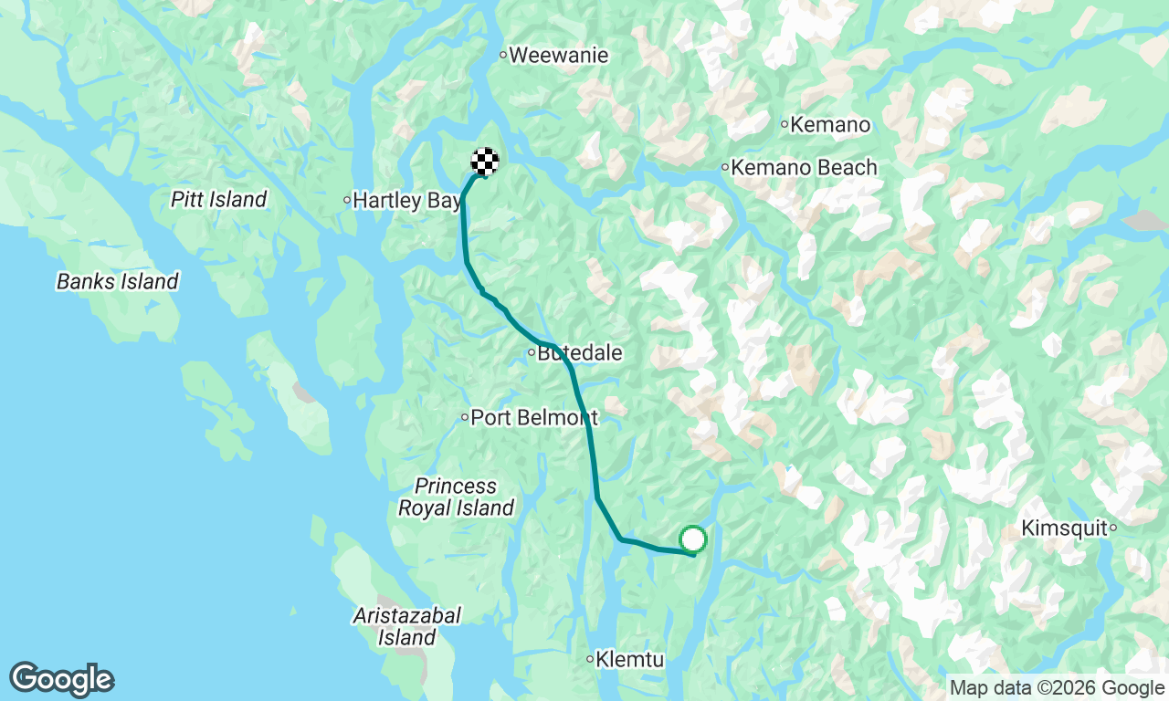 Voyage map