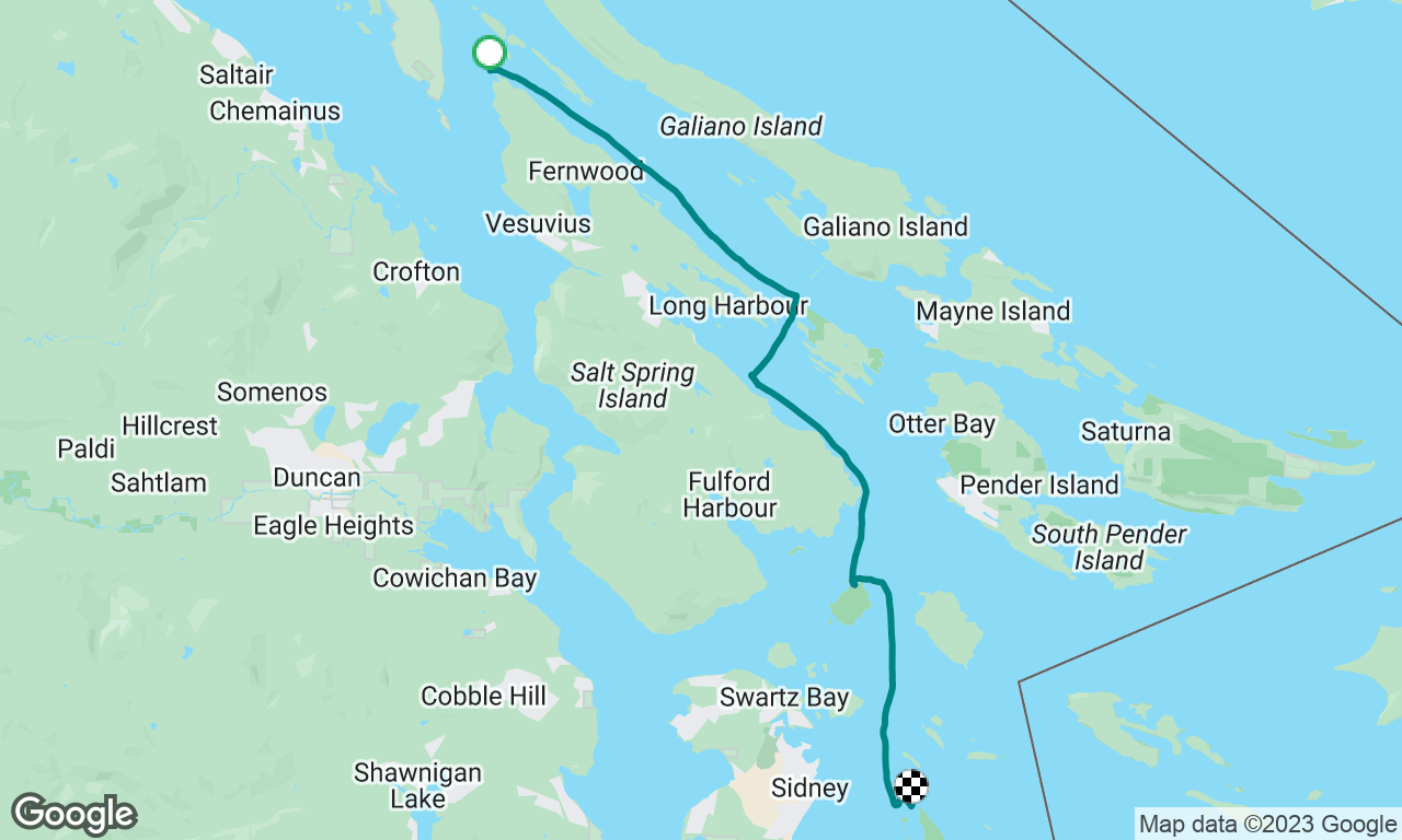 Thetis Island Marina to Sidney Spit (Part Two)