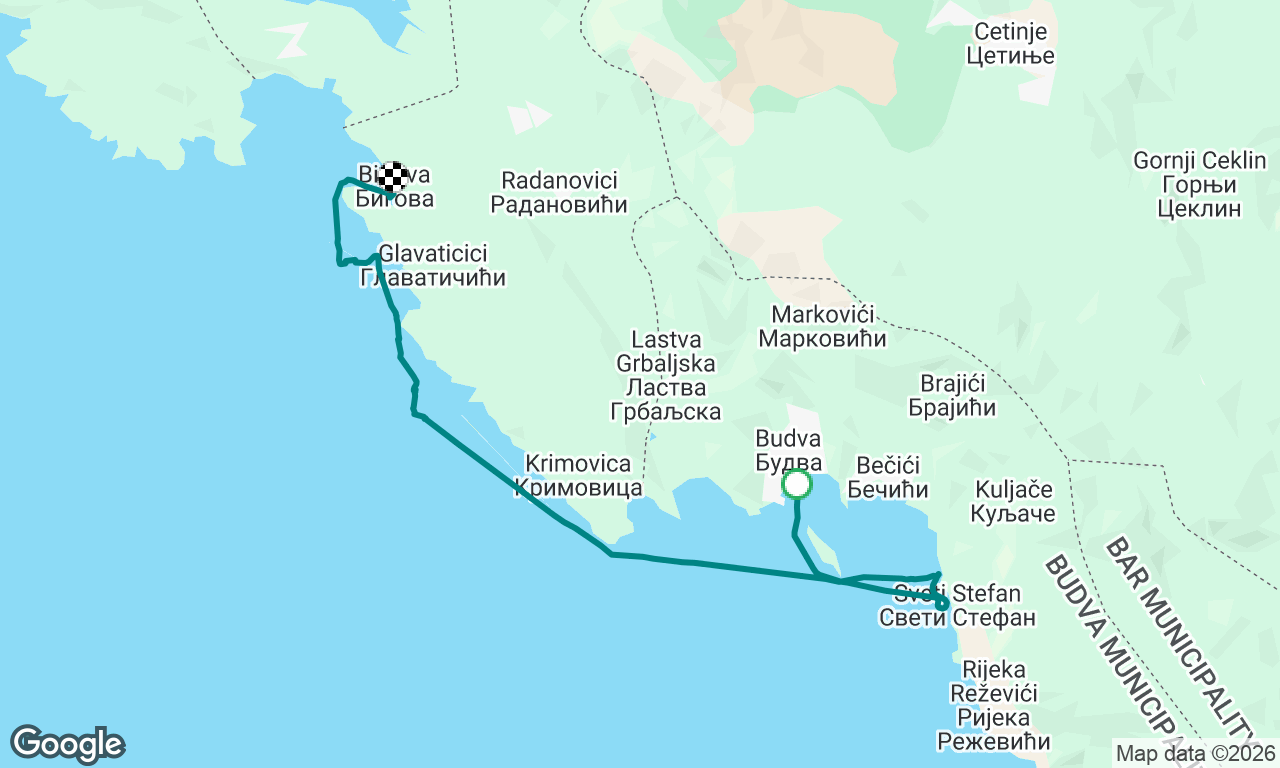 Voyage map