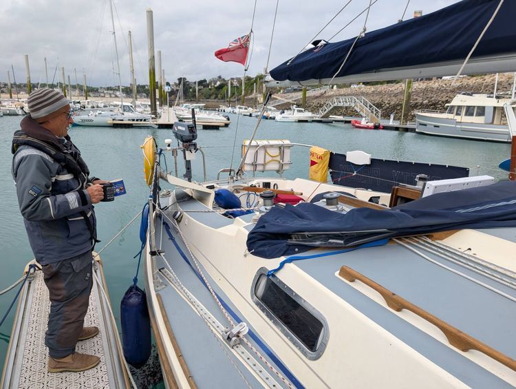 Voyage photo from Ooops engine problem on Pretty Peggy so aborted!