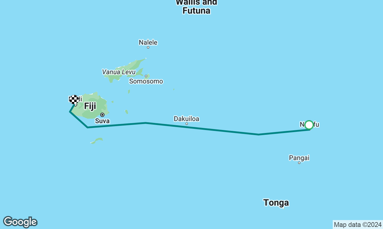 Tonga to Fiji