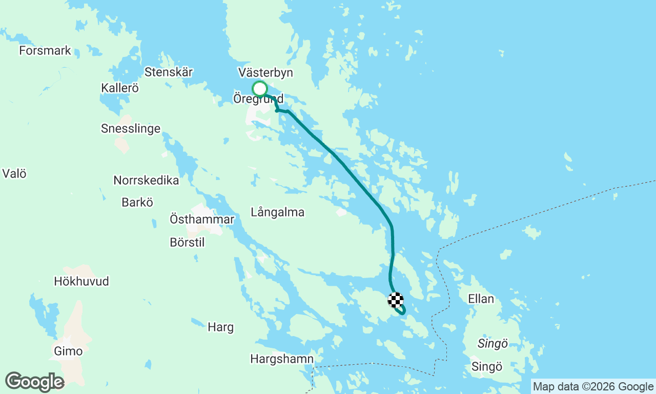Voyage map