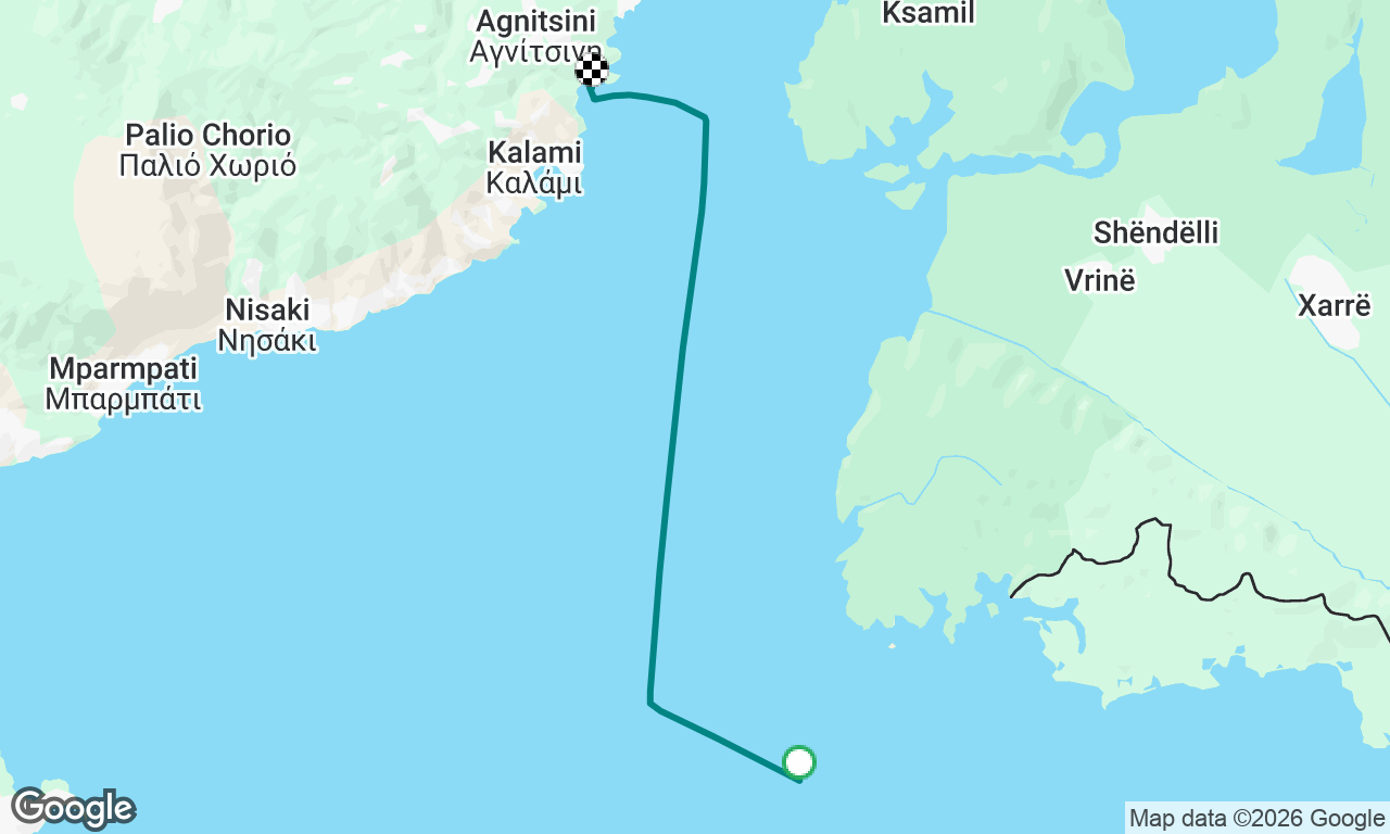 Voyage map