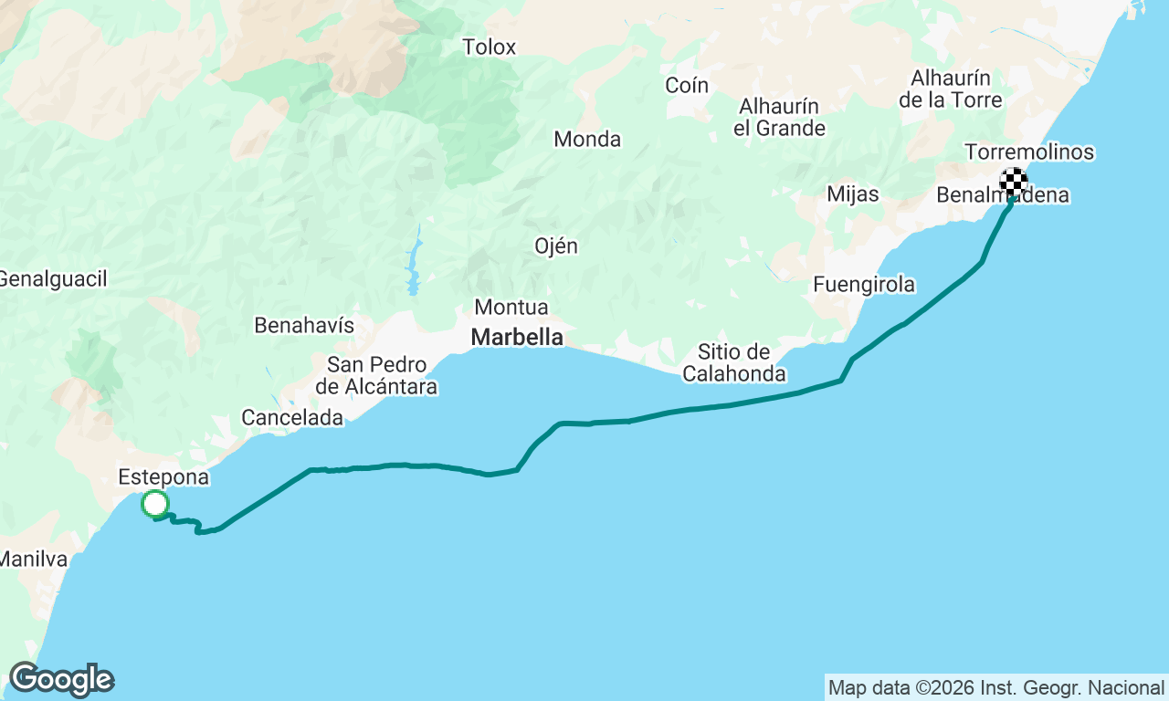 Voyage map