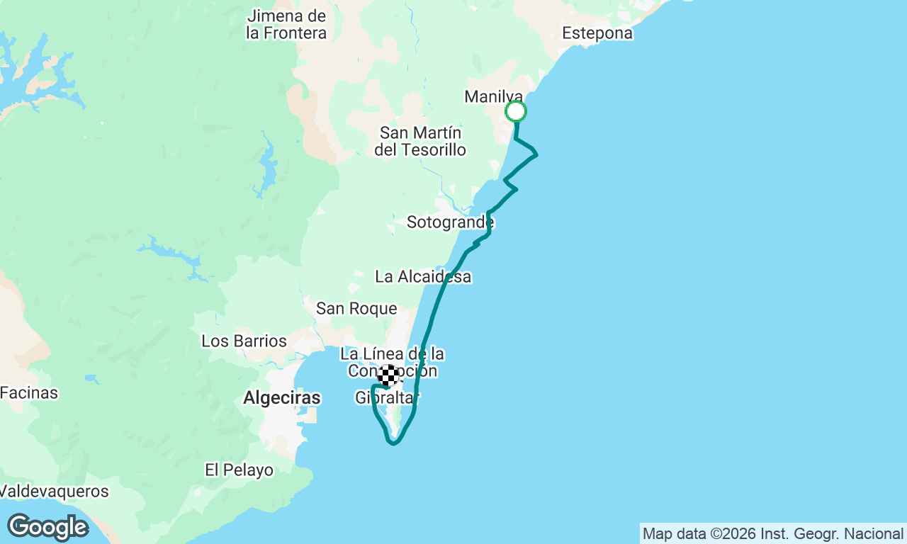 Voyage map