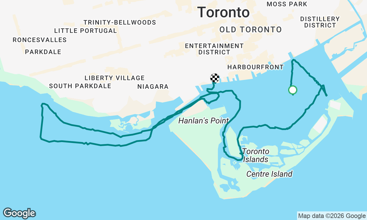 Voyage map