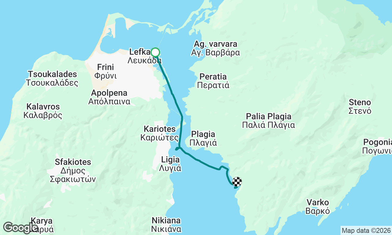 Voyage map
