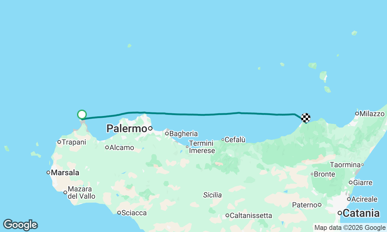 Voyage map