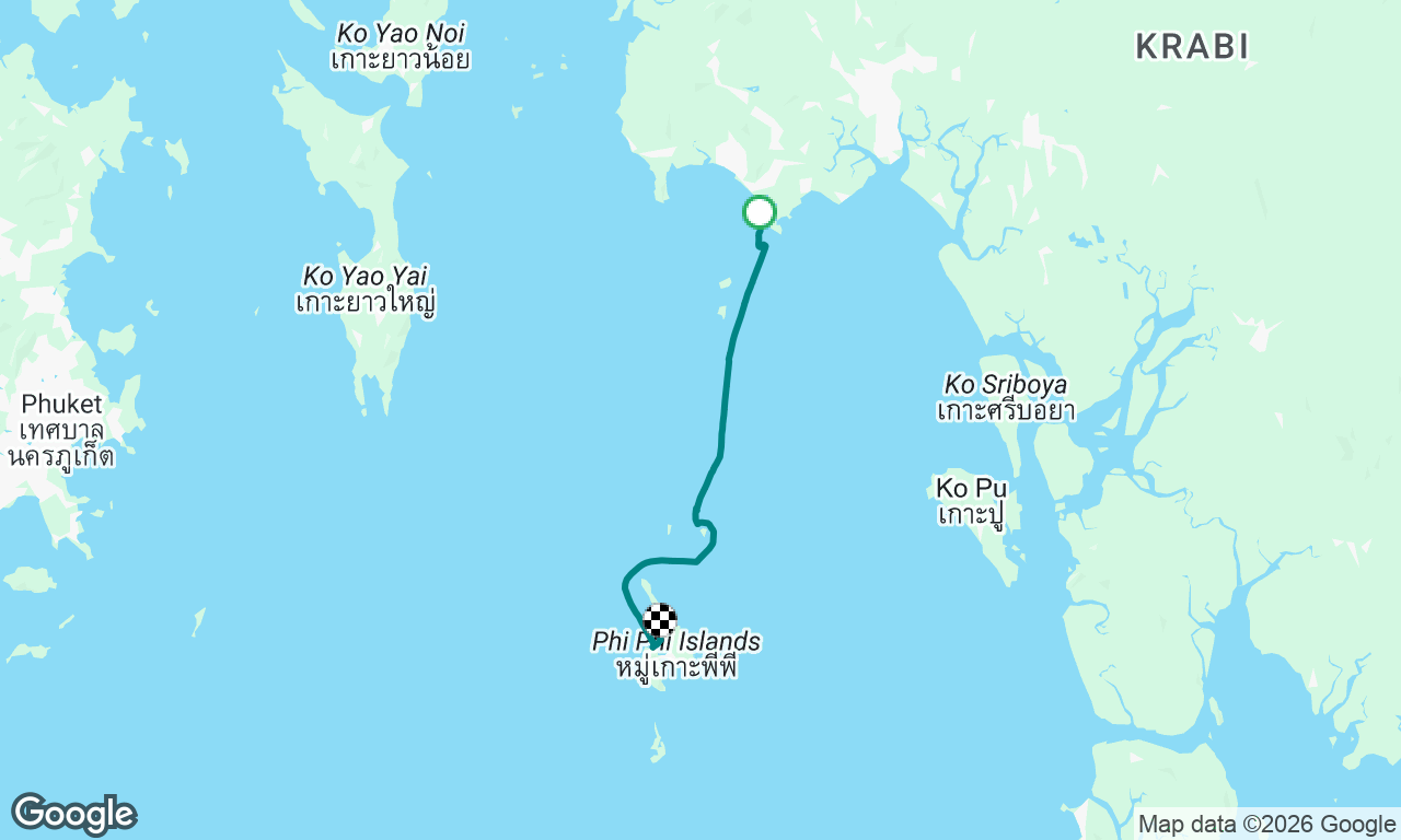 Voyage map
