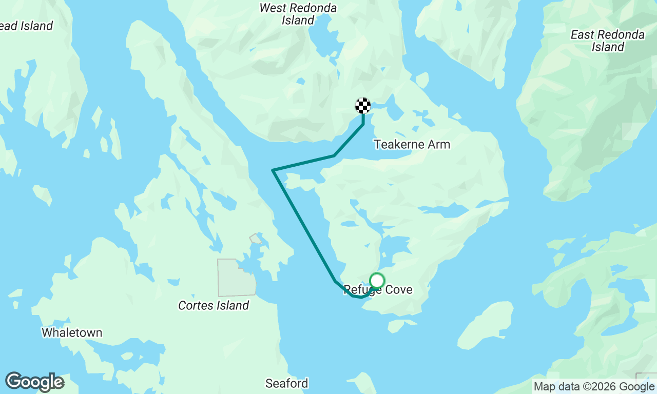 Refuge Cove to Teakerne Arm