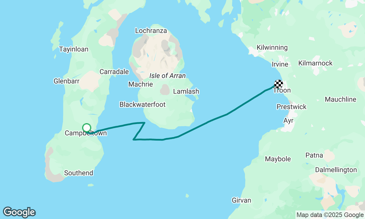 Voyage map