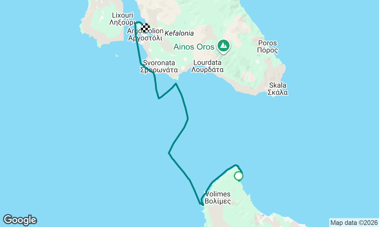 Voyage map
