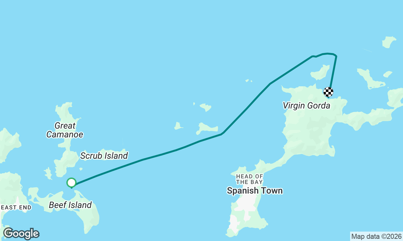 Day 2 Trellis Bay to Leverick Bay