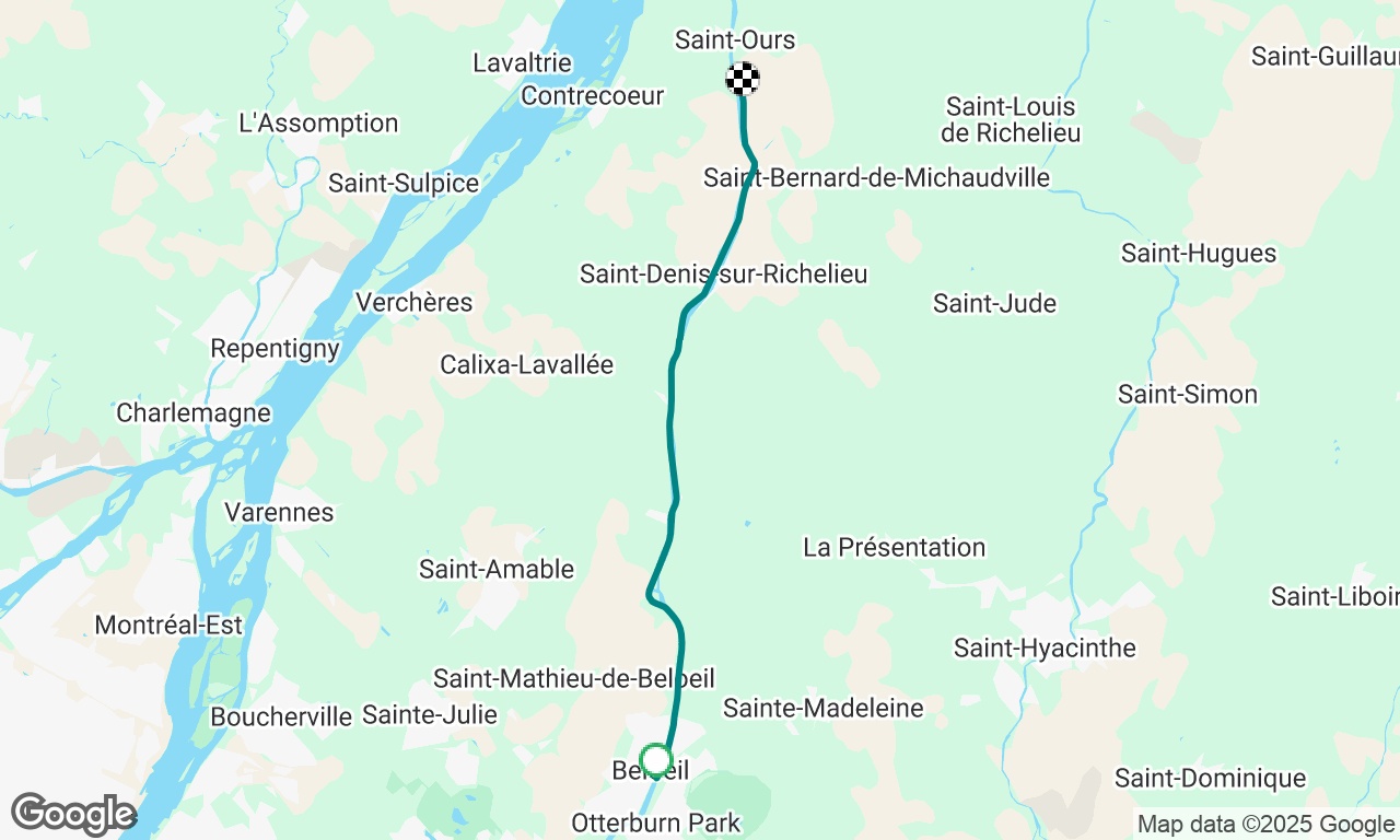 Belœil to Saint Ours lock