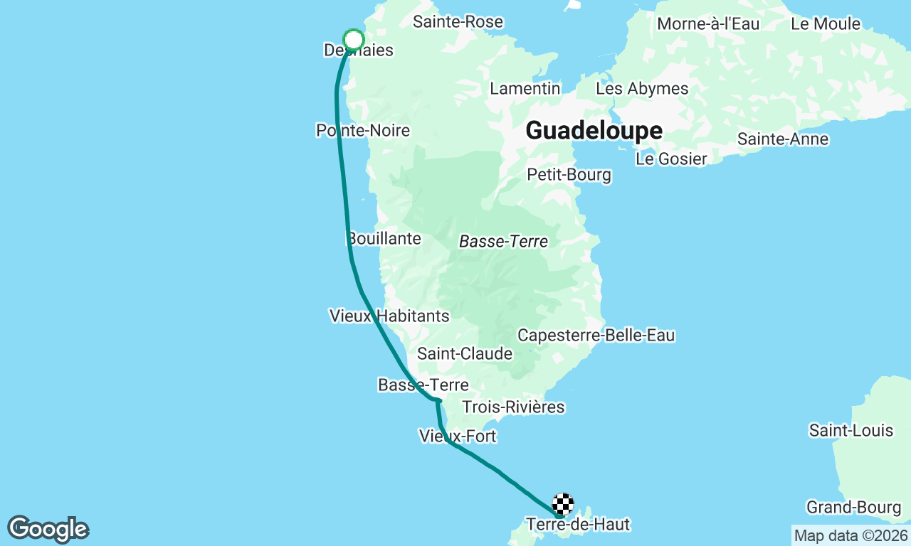 Voyage map