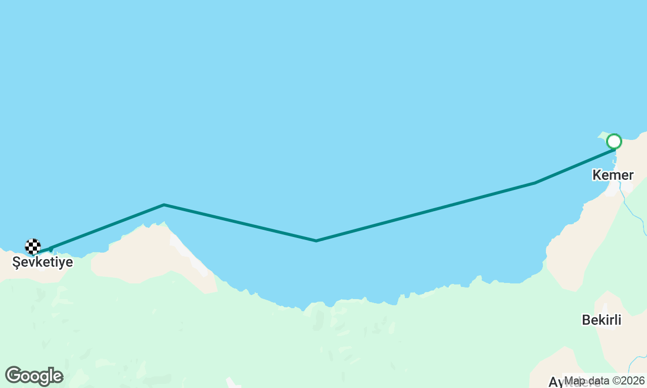 Voyage map