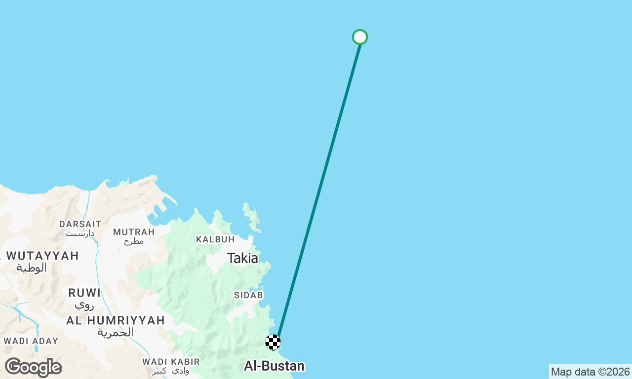 Voyage map