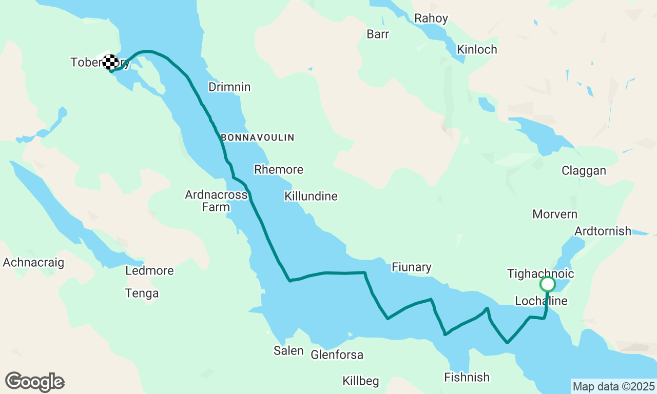 From Lochaline to Tobermory