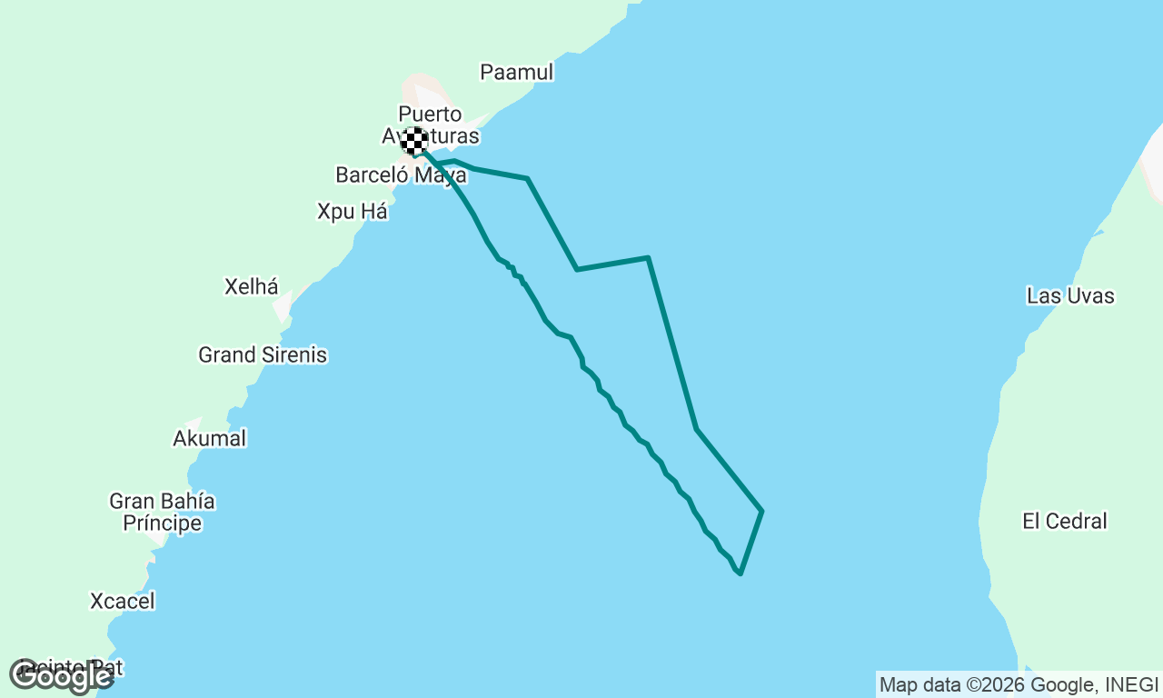 Voyage map