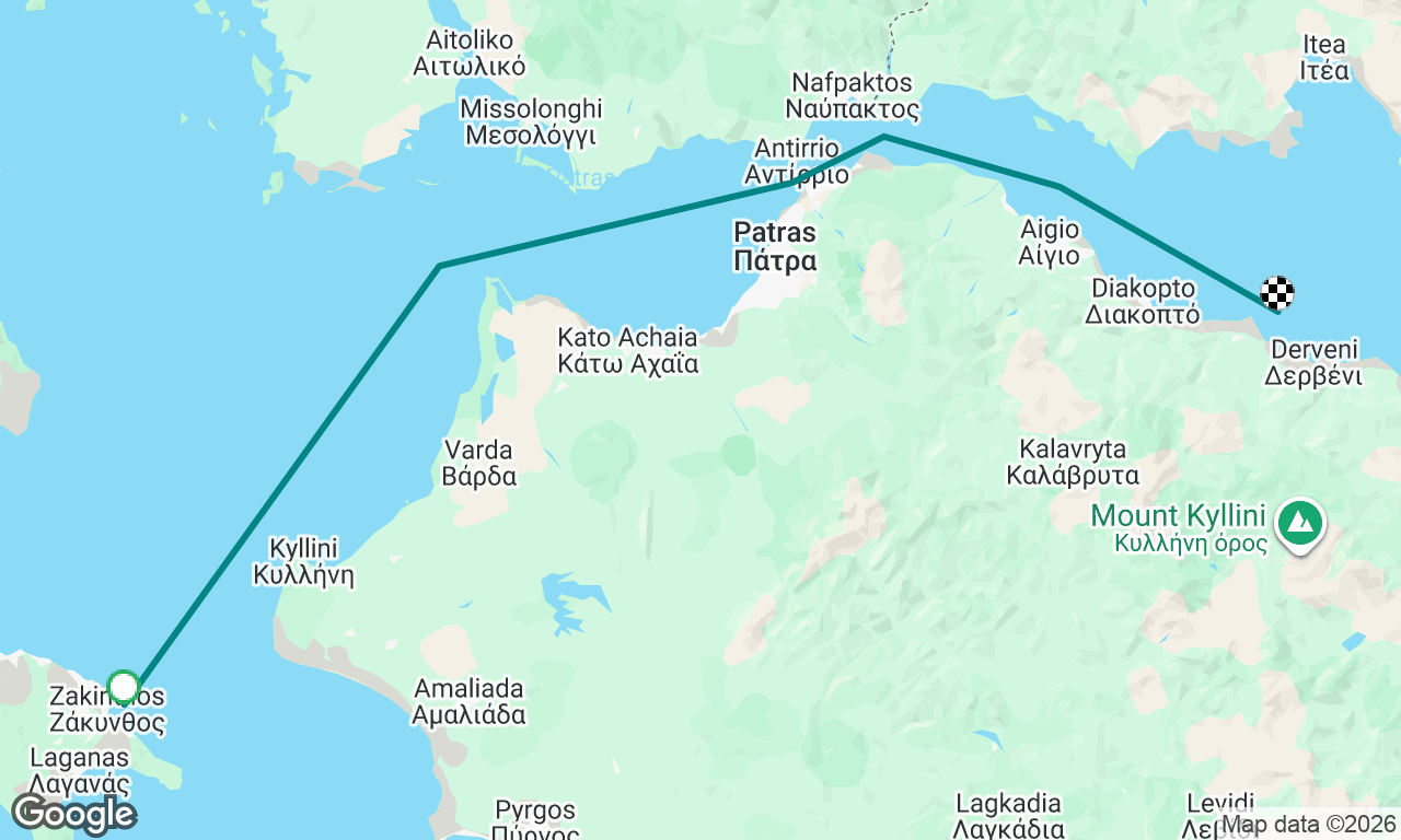 Voyage map