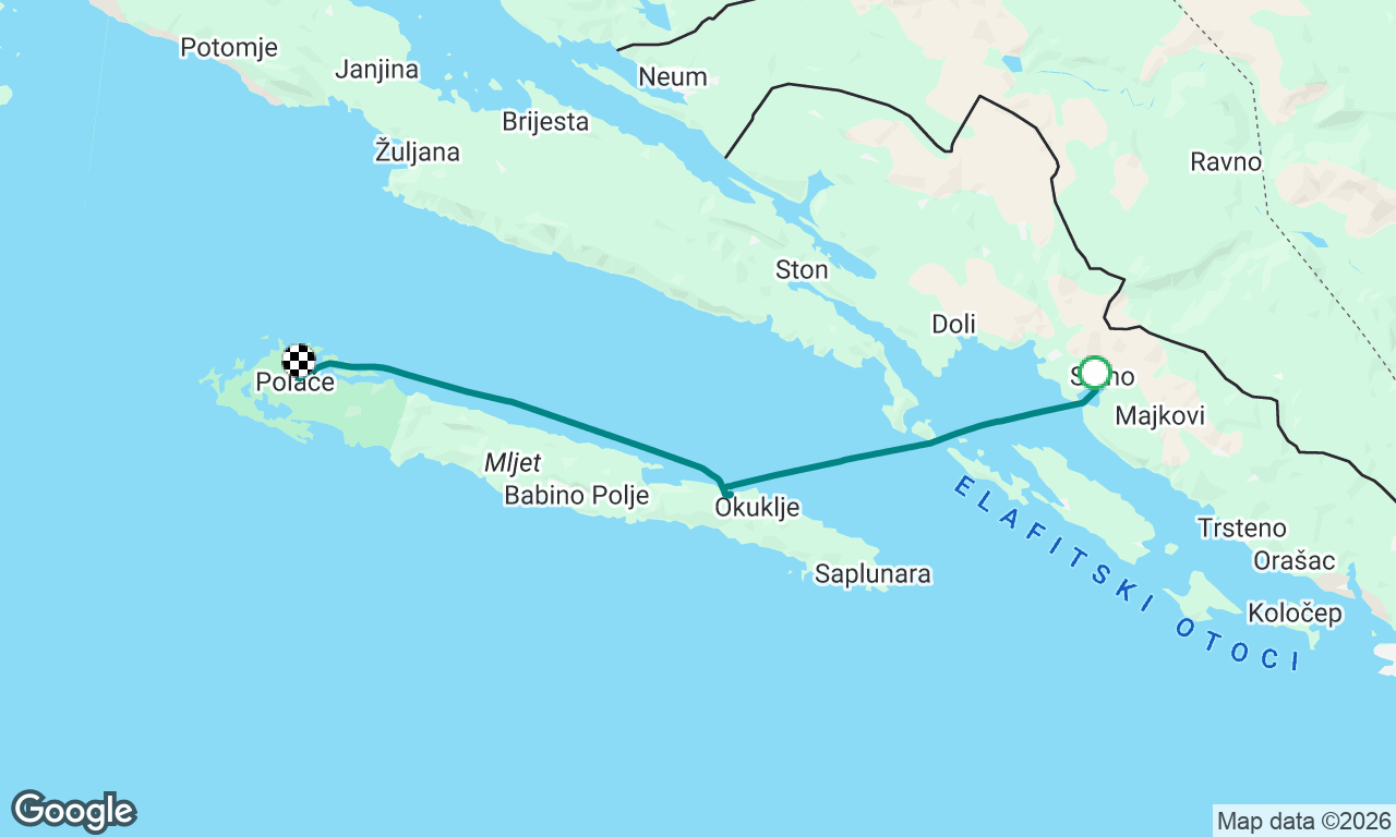 Voyage map