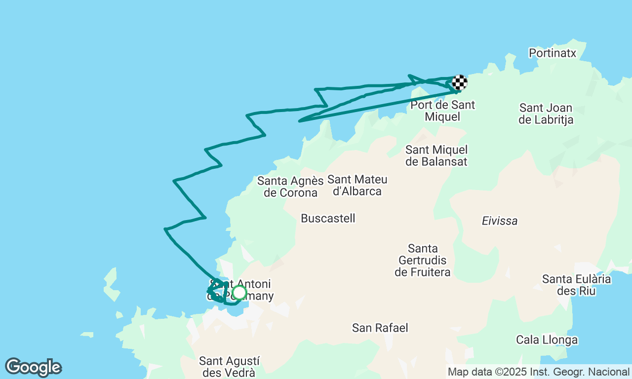 Voyage map
