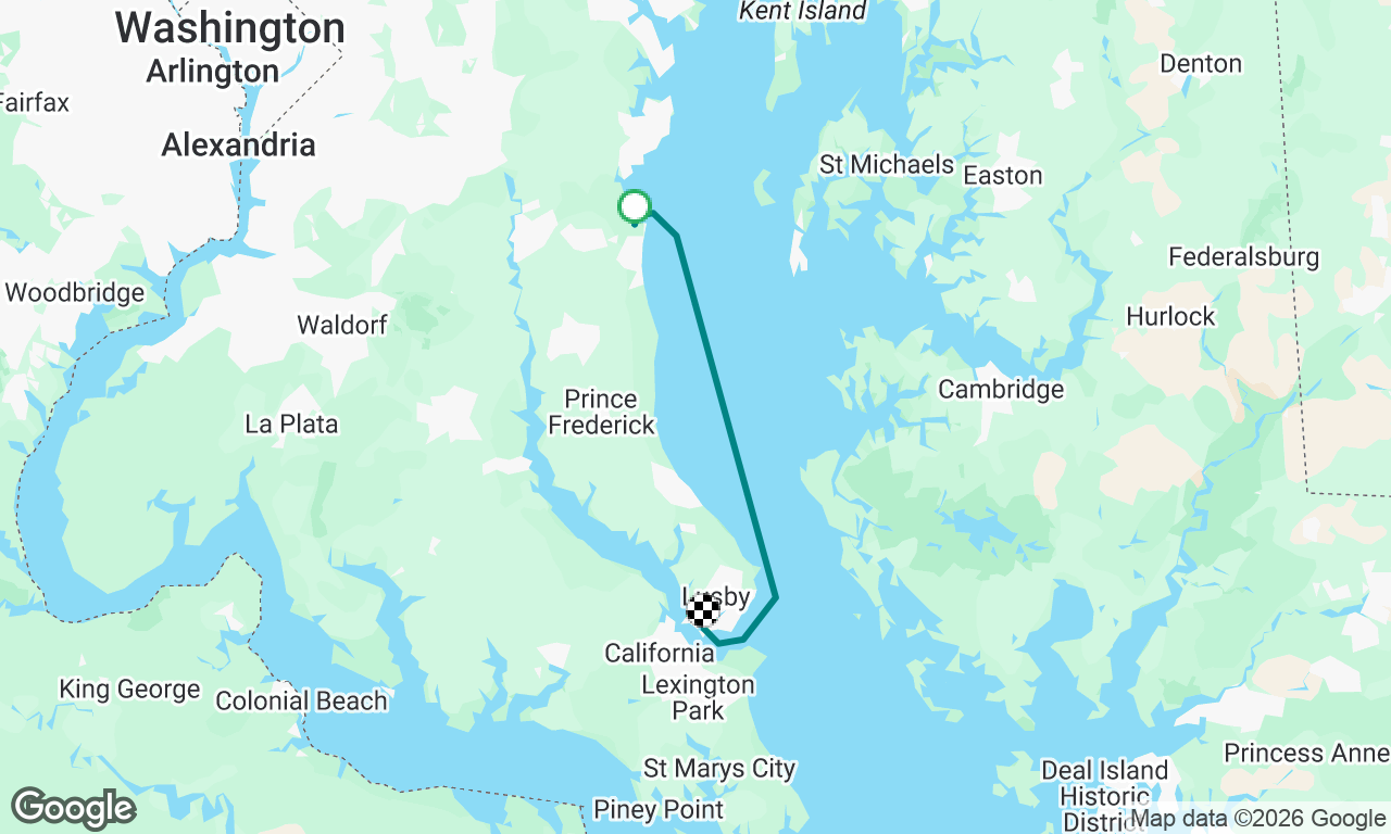 Harrington S Marina to Solomons