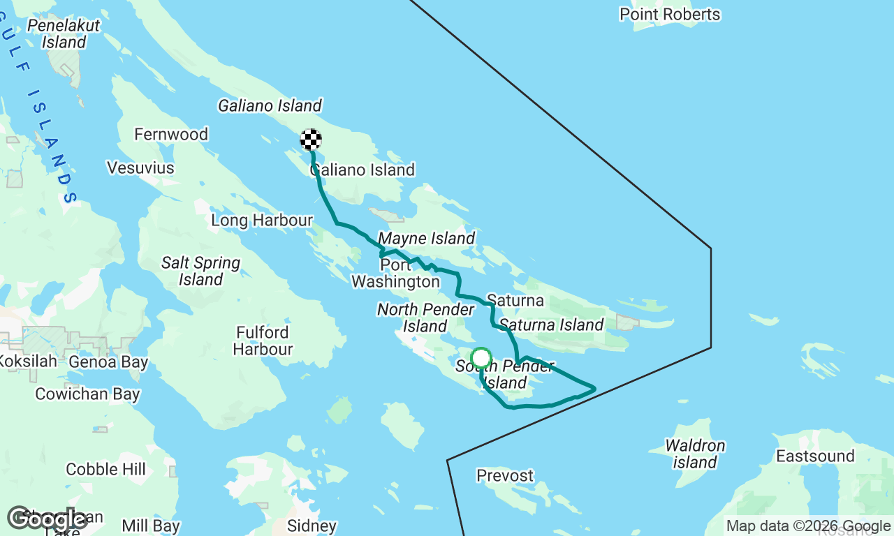 JibSet RRR Day 26
Poet’s Cove to Montague Harbour