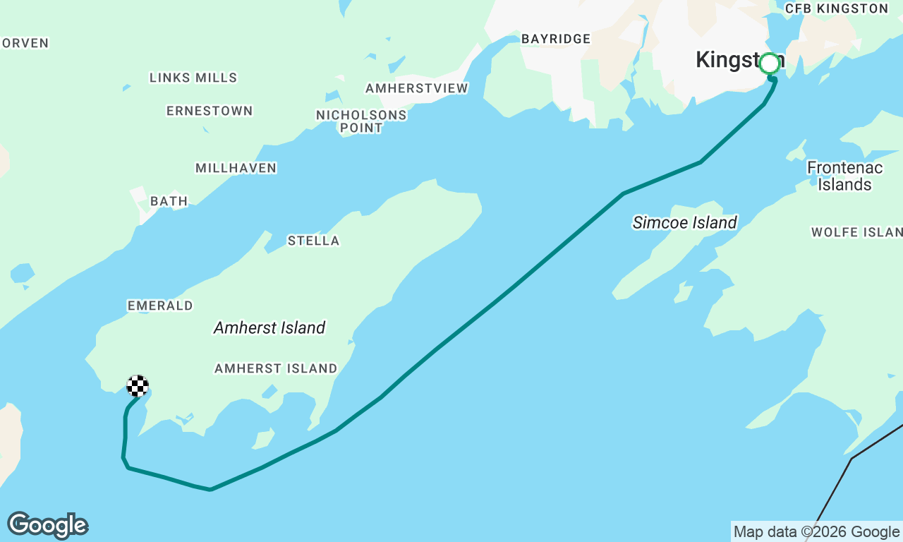Voyage map