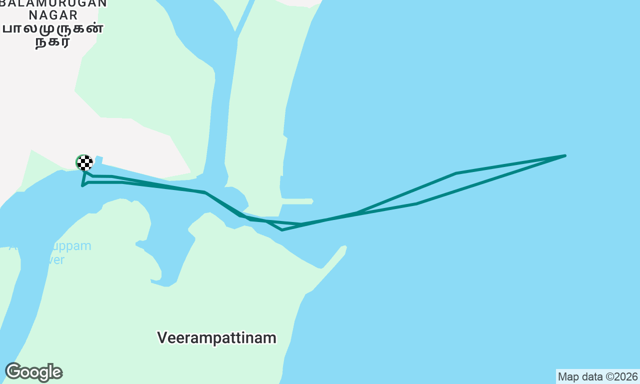 Voyage map