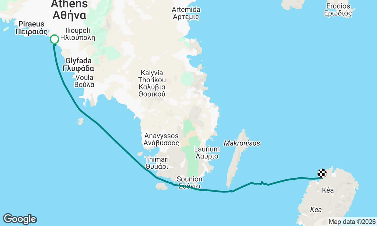 Greece Cyclade 2026 jour 1