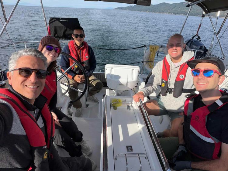 Voyage photo from RYA Competent Crew Day 3