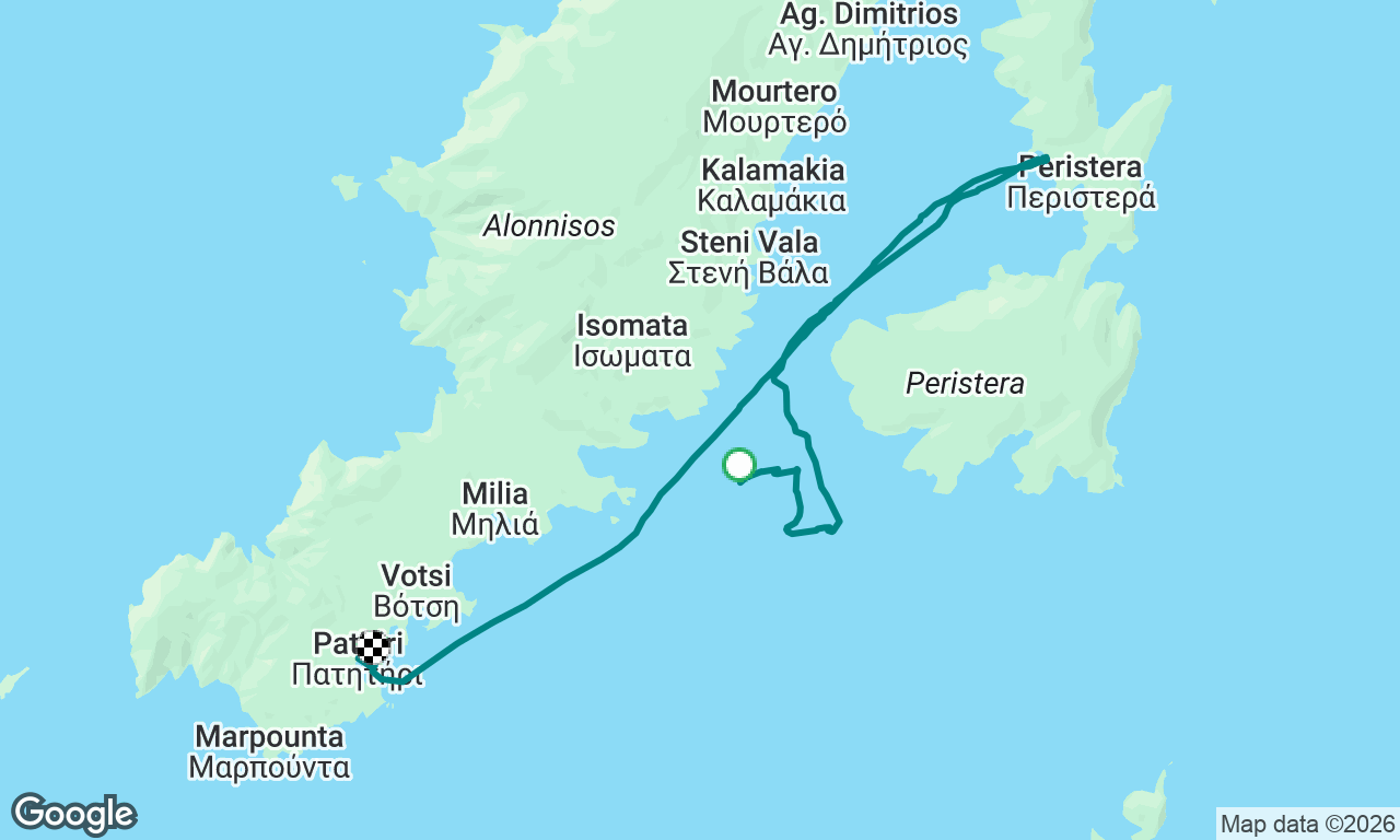 Voyage map