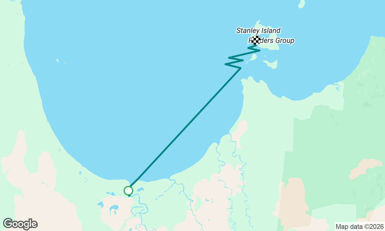 North Kennedy River to Flinders Island