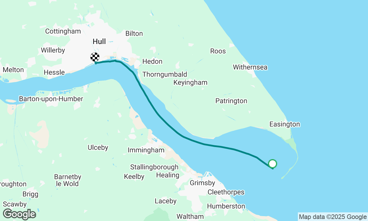 Spurn Head to Hull Marina