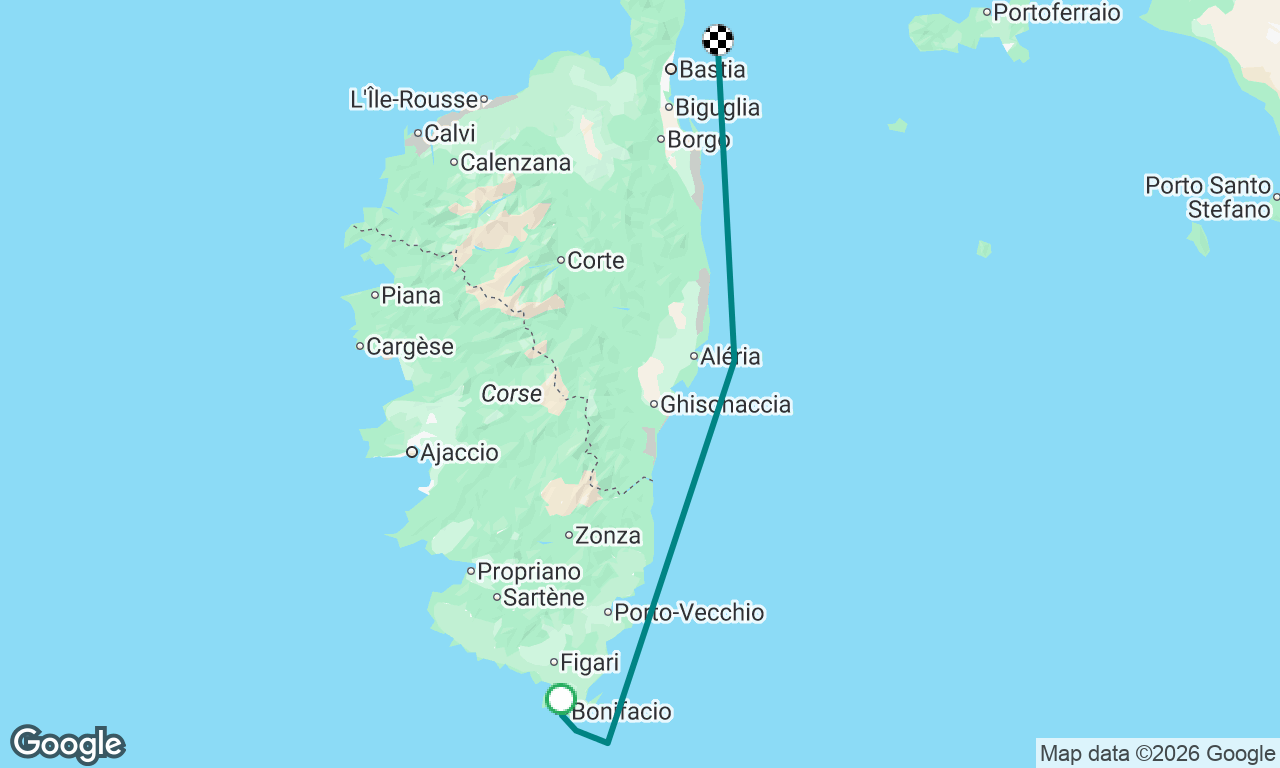 Voyage map