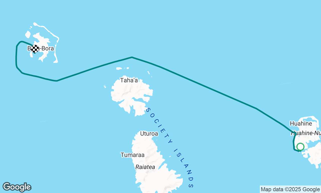 Huahine to Bora Bora