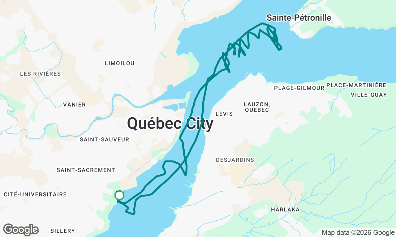 Voyage map