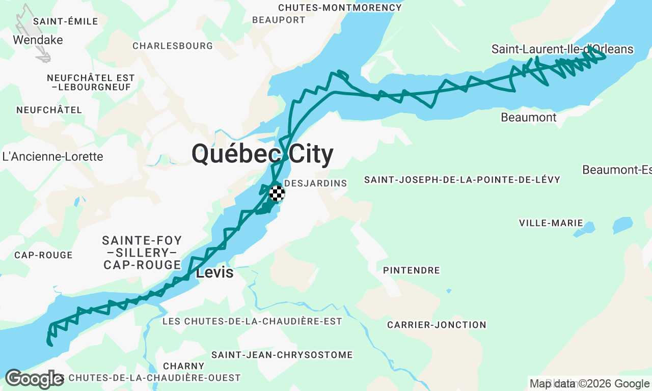 Voyage map