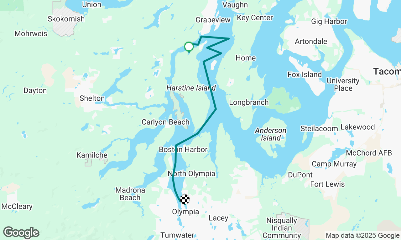 Jarrell's Cove to Swantown 