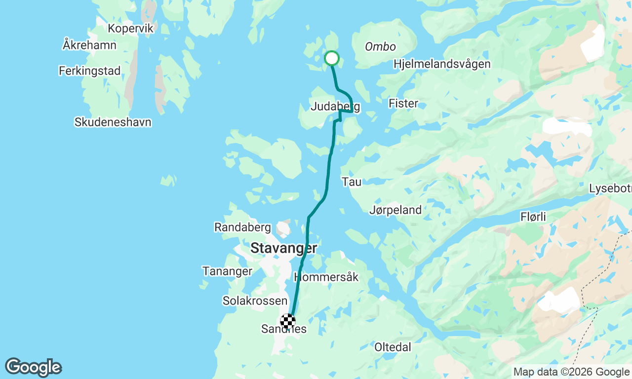 Voyage map