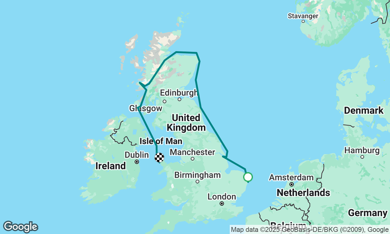 Sailing Around the UK