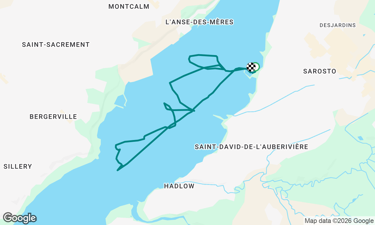 Voyage map