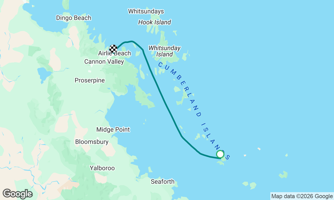 Second leg Mackay to Airlie Beach