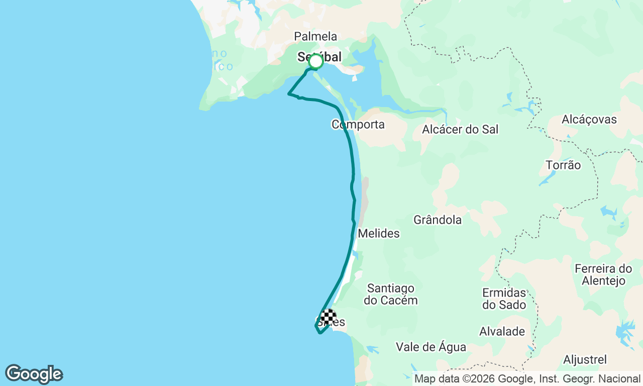 Voyage map